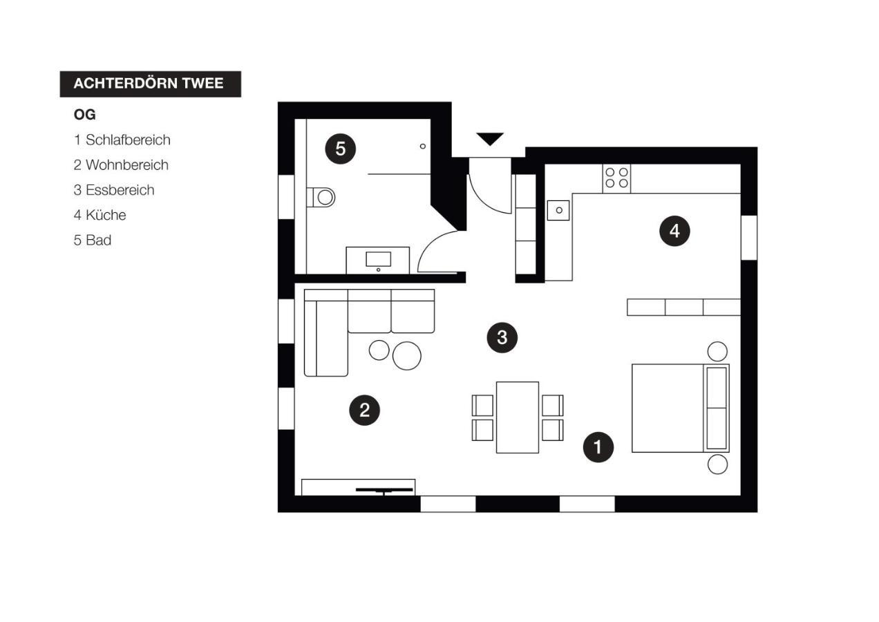 Achterdoern Twee Apartment Fehmarn Exterior foto